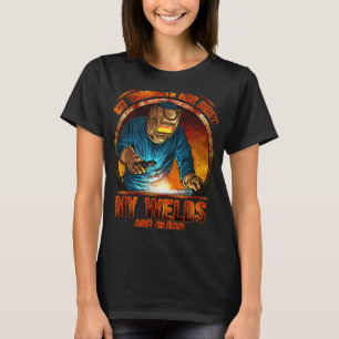 Camiseta PENSAMIENTOS SUCIOS LIMPIEZA soldadura de soldadur