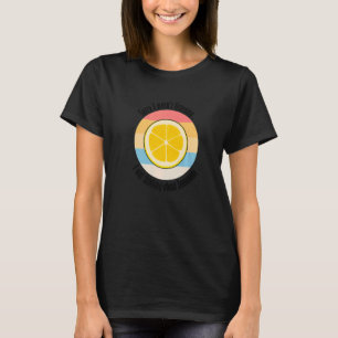 Camiseta Pensando en la fruta de cítricos de frutas de Lemo