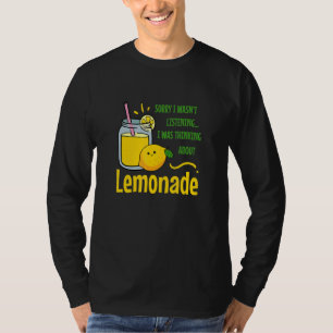 Camiseta Pensando en Limonada Cítrico Limón