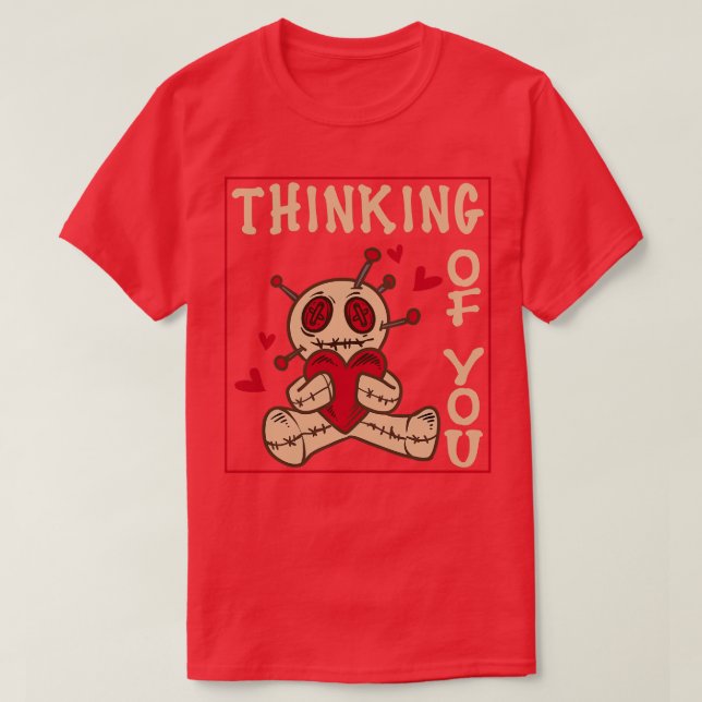 Camiseta Pensando en ti (Diseño del anverso)