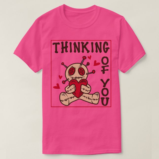 Camiseta Pensando en ti 1 (Diseño del anverso)