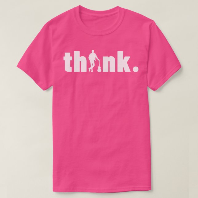 Camiseta pensar (Diseño del anverso)