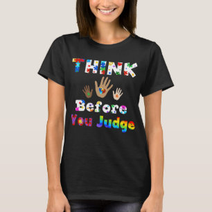 Camiseta PENSAR Antes De Juzgar