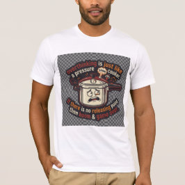 Camiseta pensar demasiado