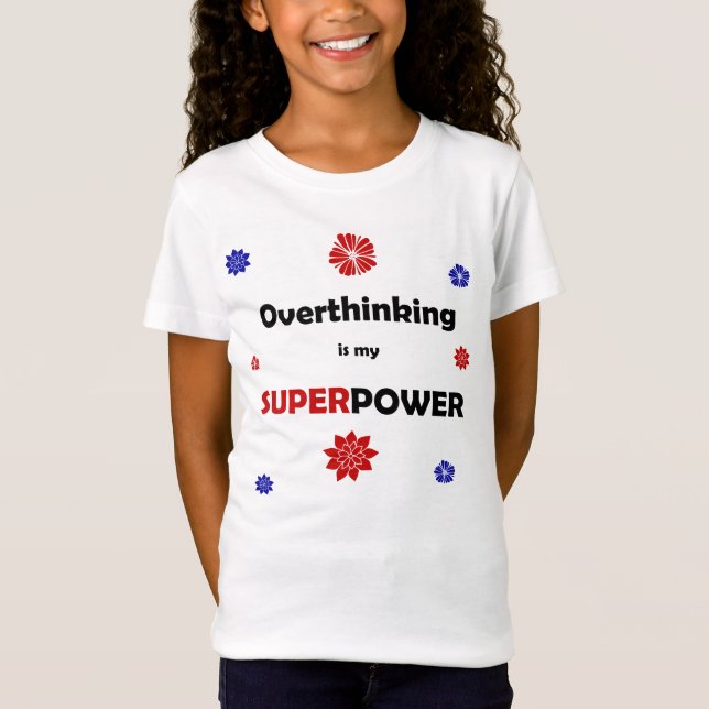 Camiseta Pensar demasiado (Anverso)