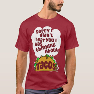 Camiseta Pensar en el divertido diseño del humor de los ali