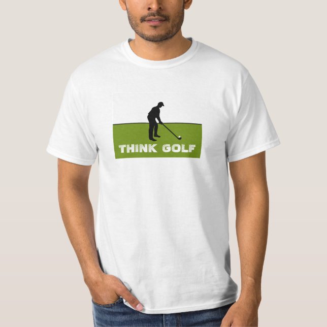 Camiseta Pensar en el golf, Pro Golf (Anverso)