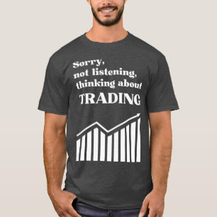 Camiseta Pensar en el intercambio de acciones divertidas