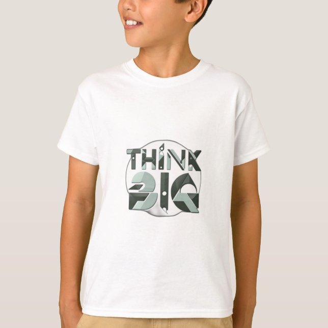 Camiseta Pensar en grande (Anverso)