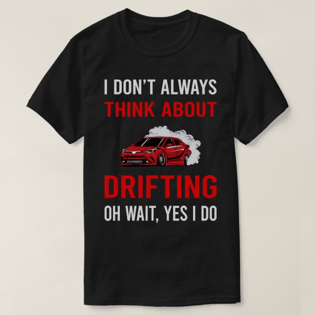 Camiseta Pensar en la deriva (Diseño del anverso)