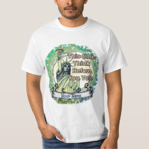 Camiseta Pensar en la libertad de voto