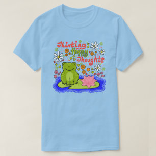 Camiseta Pensar en las opiniones divertidas