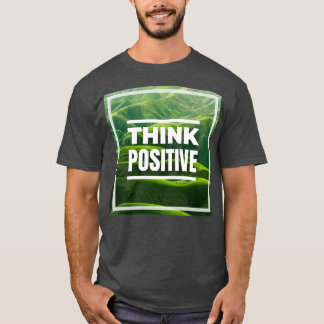 Camiseta Pensar en un punto Inspirador y motivacional posit