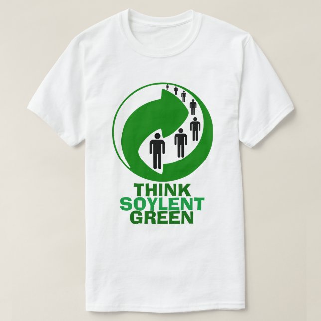Camiseta Pensar en verde (Diseño del anverso)