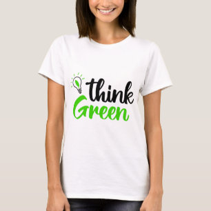 Camiseta pensar en verde
