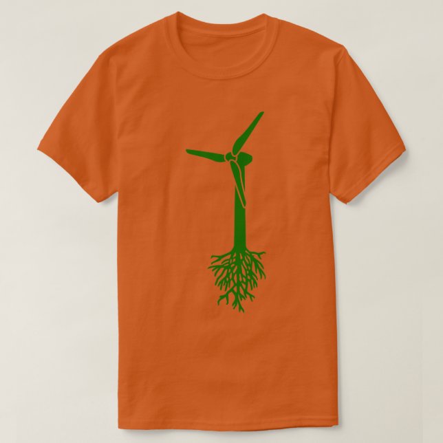 Camiseta Pensar en verde 3 (Diseño del anverso)