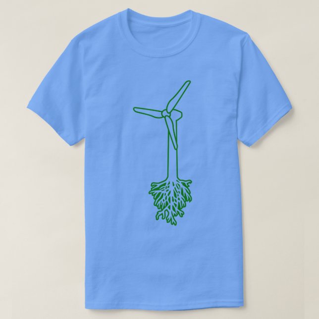 Camiseta Pensar en verde 7 (Diseño del anverso)