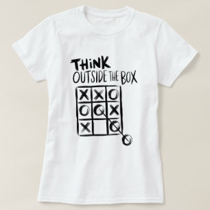 Camiseta Pensar Fuera De La Caja