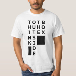 Camiseta Pensar fuera de la caja