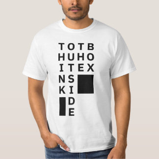 Camiseta Pensar fuera de la caja