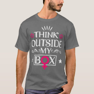 Camiseta Pensar Fuera De Mi Diseño De Bo Para Feministas 58