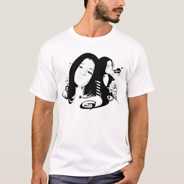 Camiseta Pensar menos (Anverso)