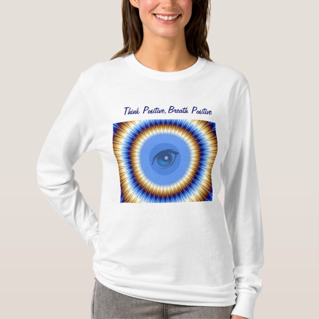 Camiseta Pensar Positivo_ (Anverso)