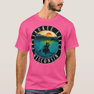Camiseta Pensaukee Lakes Wisconsin Kayaking