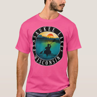 Camiseta Pensaukee Lakes Wisconsin Kayaking