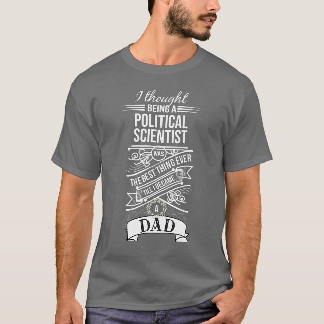 Camiseta Pensé ser politólogo (Anverso)