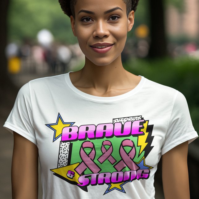 Camiseta Pensemos en la conciencia sobre el cáncer rosa (es (Subido por el creador)