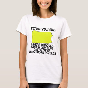 Camiseta Pensilvania - Donde viviría Drácula...