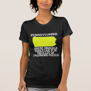 Camiseta Pensilvania - Donde viviría Drácula si él...