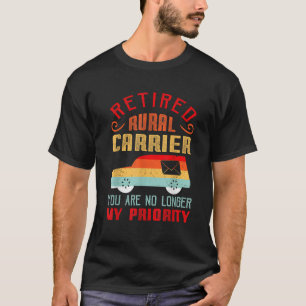 Camiseta Pensión de Jubilación de Trabajador Postal Retirad