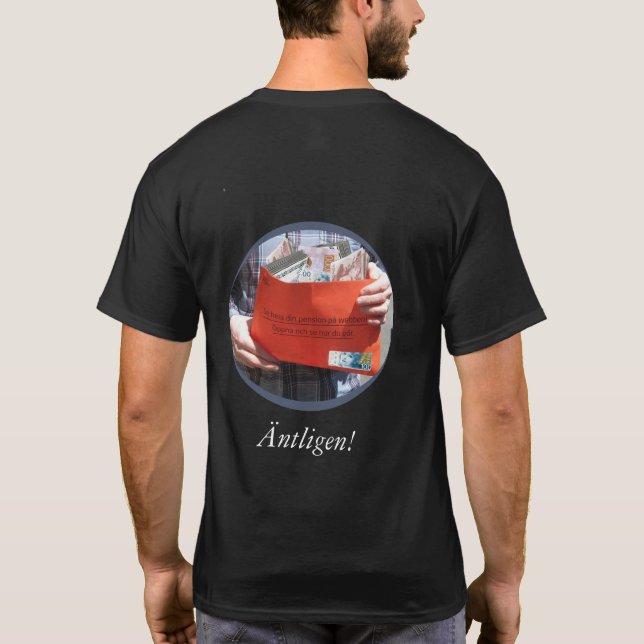 Camiseta Pensión de Svensk - pensión sueca (Reverso)