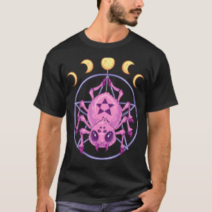 Camiseta Pentáculo de araña de Gótico pastel Tarantula Pent