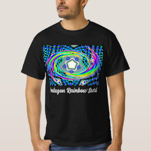 Camiseta Pentágono Arco Iris