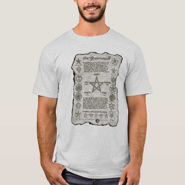 Camiseta pentagram (Anverso)