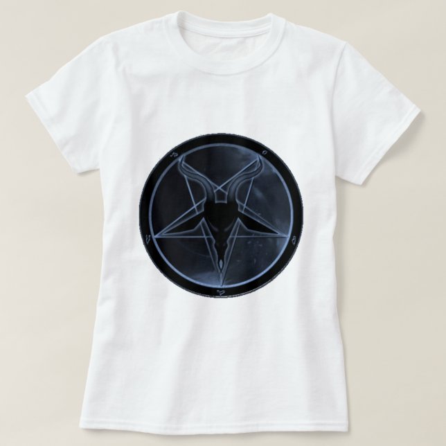 Camiseta Pentagram azul (Diseño del anverso)