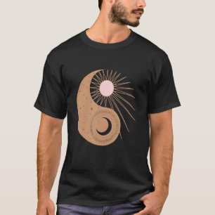 Camiseta Pentagram Esoteric Occulam Magic Yinyang Sun Y Mo