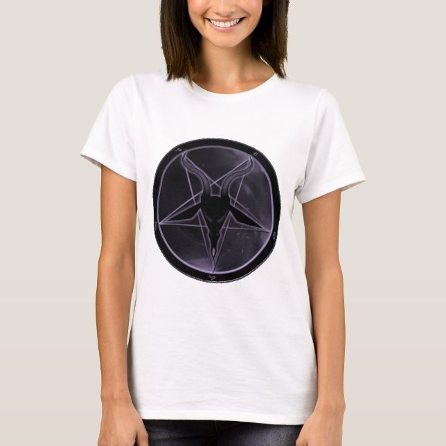 Camiseta Pentagram púrpura (Anverso)