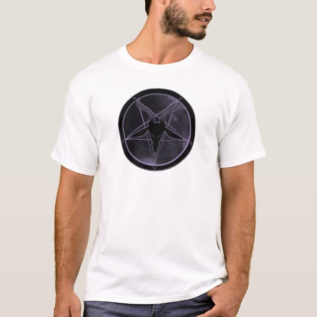 Camiseta Pentagram púrpura (Anverso)