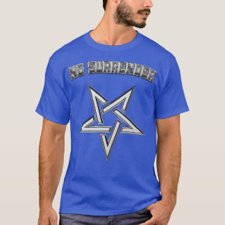 Camiseta Pentagram Satan Occult Gothic Black Metalizado
