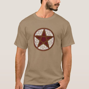 Camiseta Pentagram, Tri-Quatra y Knot-4 Celta T-Shit