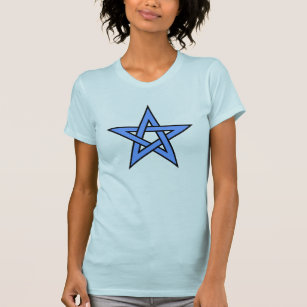 Camiseta Pentagrama azul