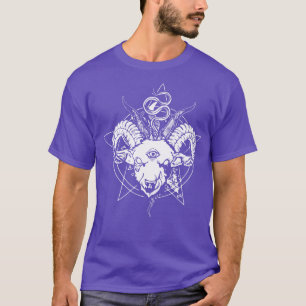 Camiseta Pentagramm Minds Baphomet Ojo Caperucita