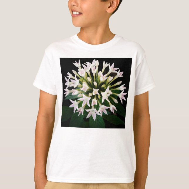 Camiseta Pentas blancas (Anverso)