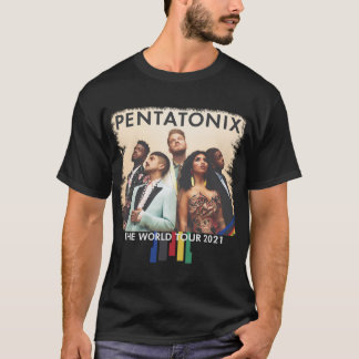 Camiseta Pentatonix La gira mundial para los miembros