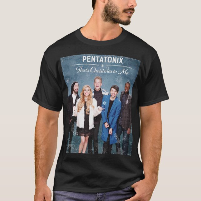 Camiseta Pentatonix que es Navidad para mí (Anverso)