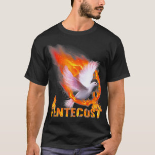 Camiseta Pentecostés Las palomas prenden fuego al Espíritu 